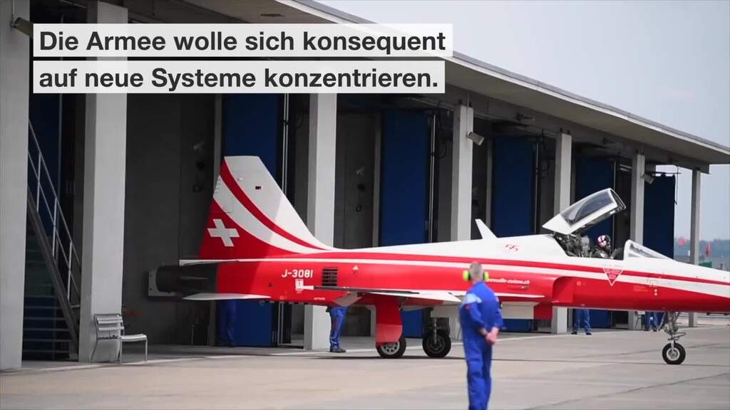 VBS will Jets der Patrouille Suisse Ende 2027 einstellen
