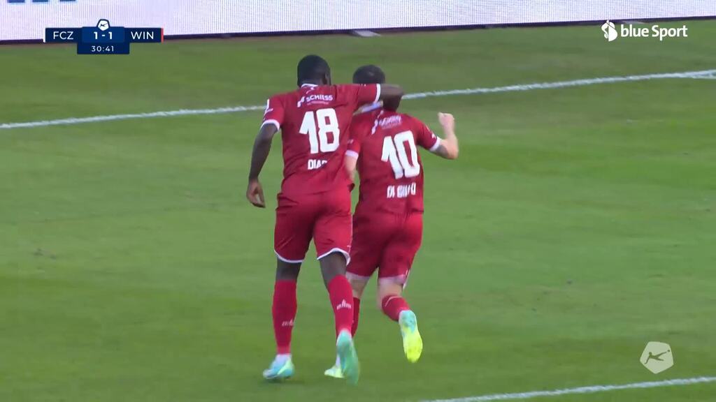 31. Minute: Di Giusto praktisch aus dem Nichts mit dem Ausgleich