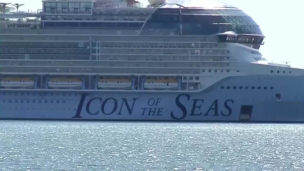 365 Meter lang: Kreuzfahrtschiff «Icon of the Seas» legt in Puerto Rico an