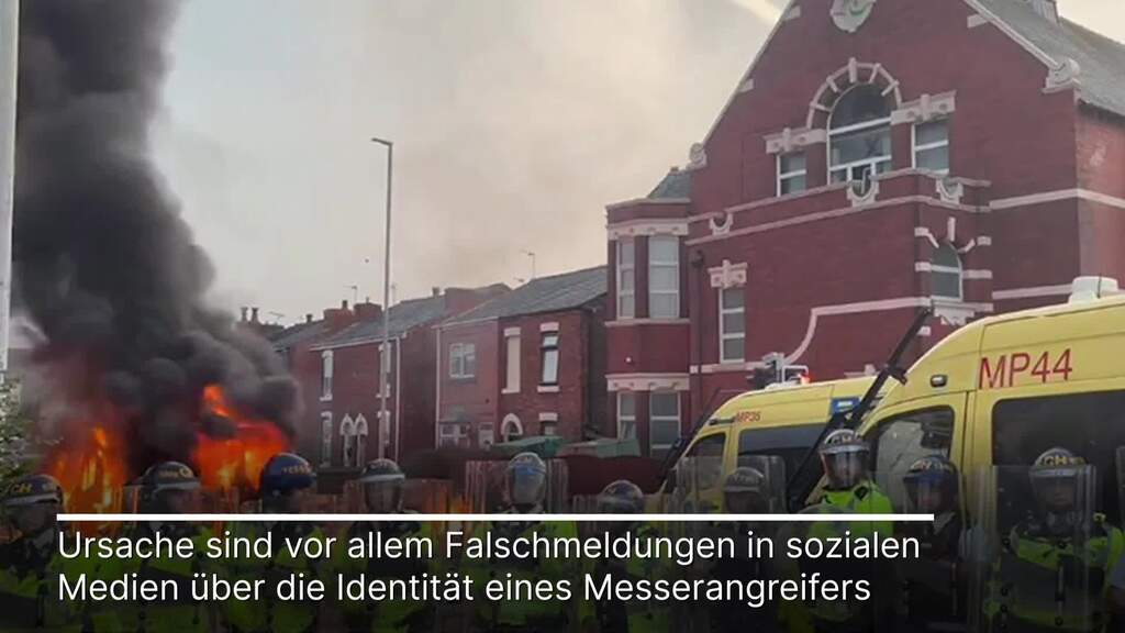 Über 90 Festnahmen nach Randale in Grossbritannien