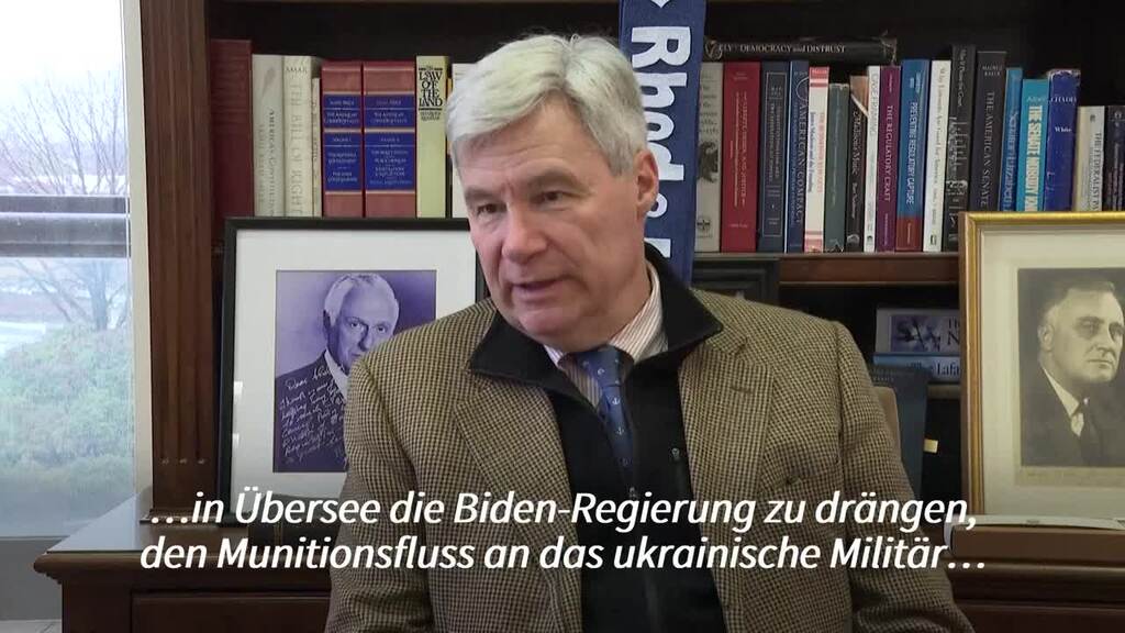 Senator: US-Unterstützung für die Ukraine wird anhalten