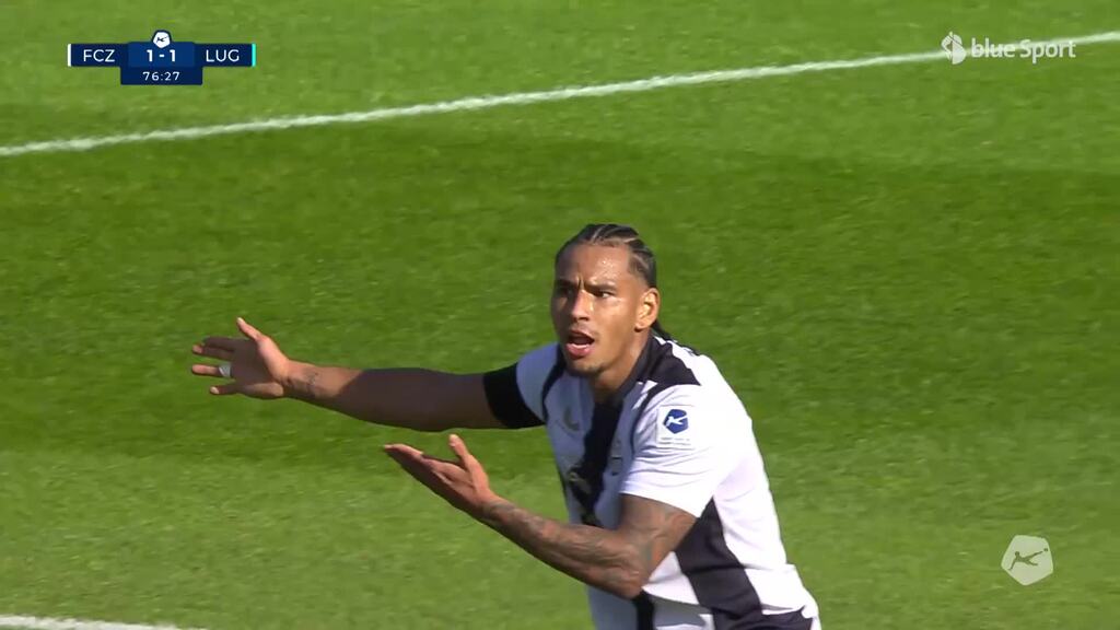 77. Minute: Chance FCZ durch Perea