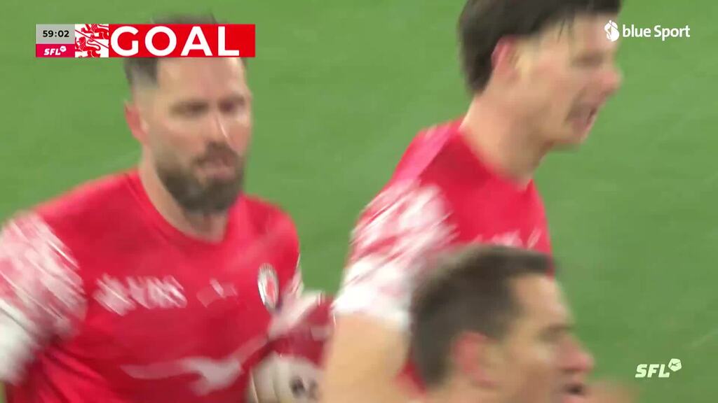 Roman Buess trifft zum 1:3 – geht da noch was bei Winti?