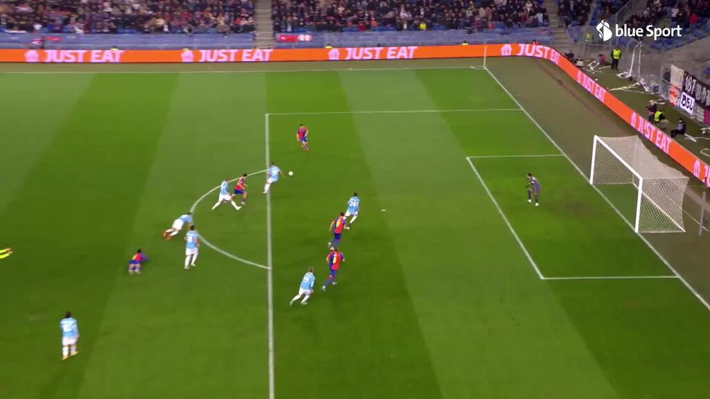 Andi Zeqiri erhöht auf 2:0 für den FC Basel