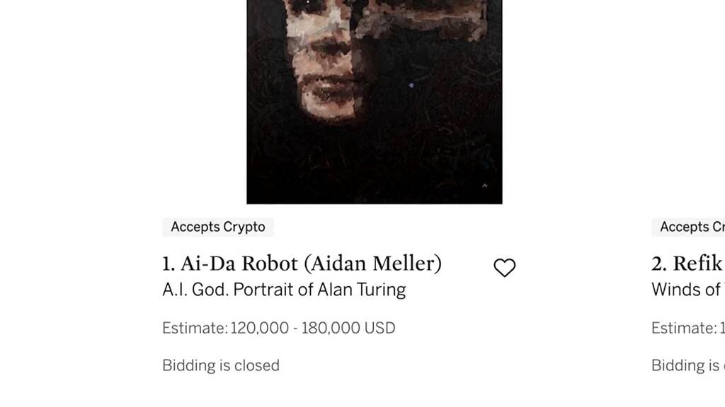 KI-Gemälde erzielt bei Auktion Rekordpreis