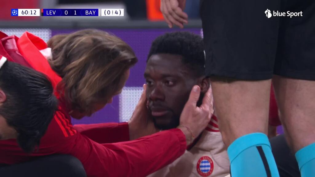 Frimpong trifft Davies aus kürzester Distanz am Kopf