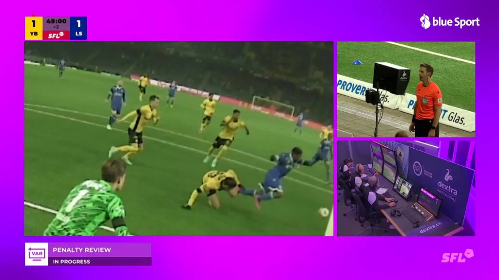 Lausanne geht nach VAR-Penalty wieder in Führung