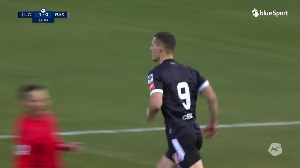 33. Minute: Celar schiesst Lugano in Front