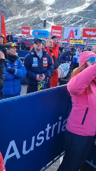 So nervös verfolgte Kilde die Shiffrin-Gala im 1. Lauf in Sölden