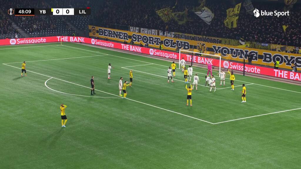 49. Minute: Bedia setzt sich durch, verfehlt das Tor aber knapp