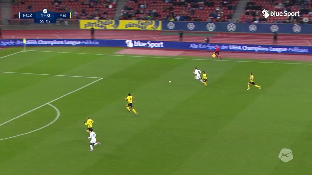 56. Minute: Chance Simic