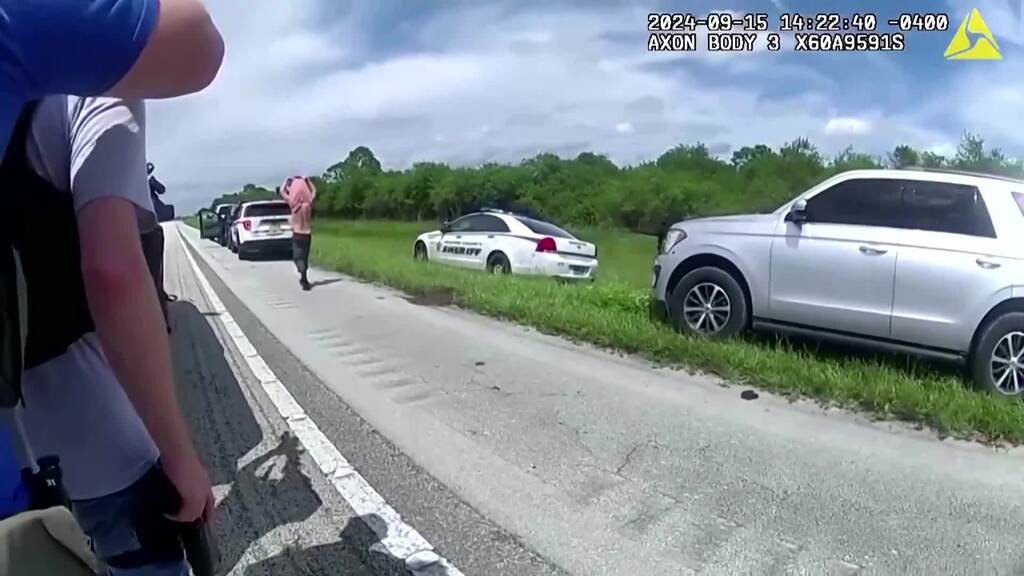 Attentatsversuch auf Trump: Bodycam-Aufnahmen zeigen Festnahme des Verdächtigen