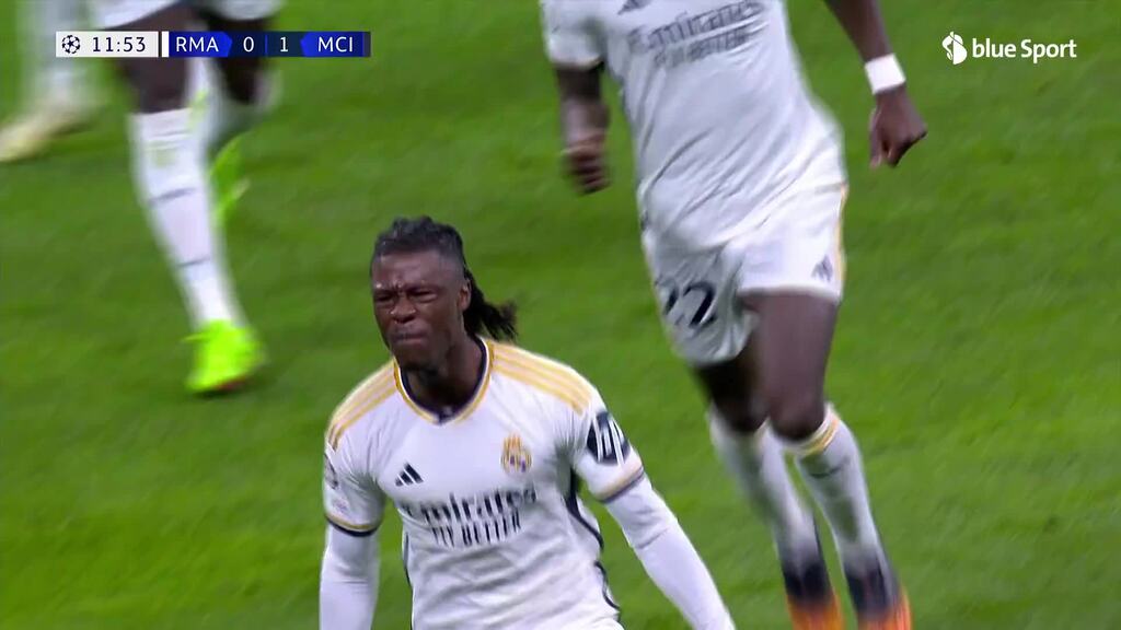 12. Minute: Camavinga markiert den Ausgleich für Real