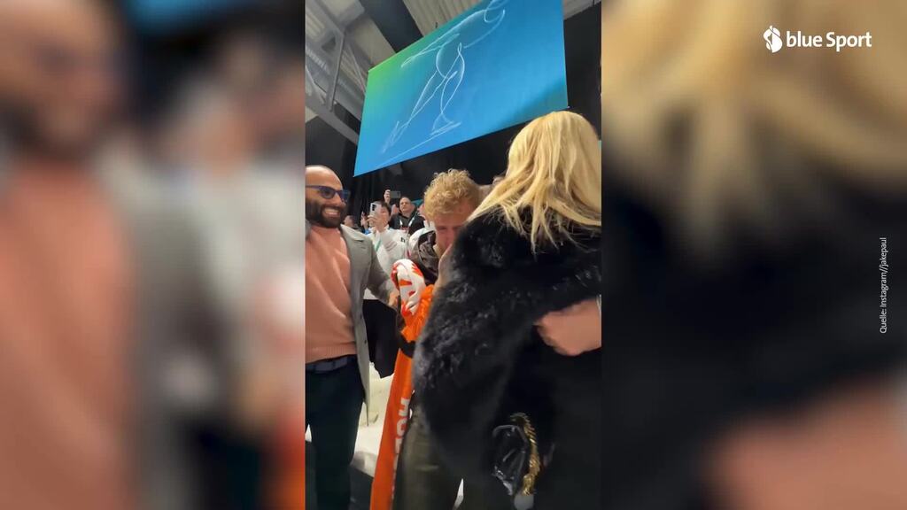 Jake Paul weint bei Olympia-Gold von Freundin Jutta Leerdam