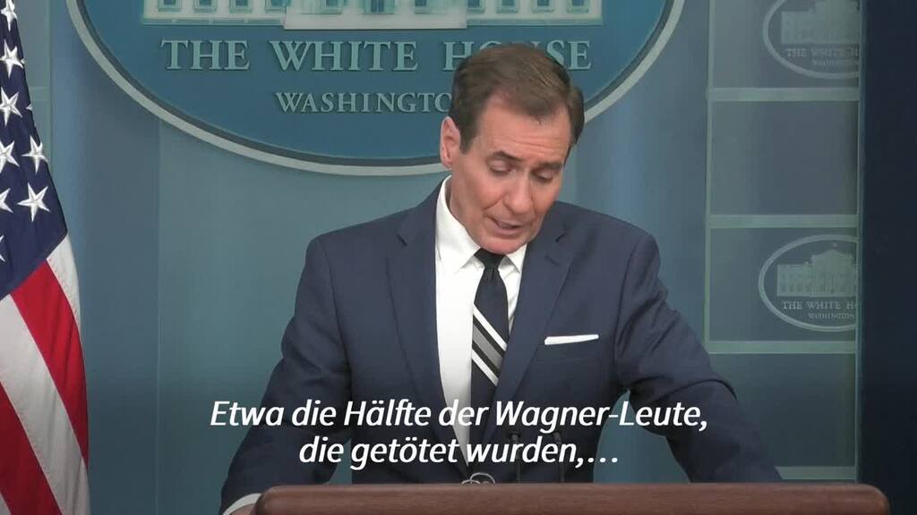 Laut USA schon 30.000 Wagner-Soldaten verletzt oder getötet