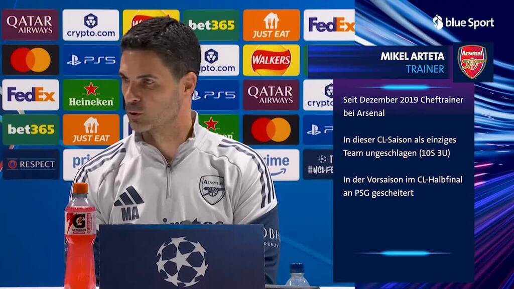 Arteta: «Ich spüre die Energie bei Spieler und Fans»