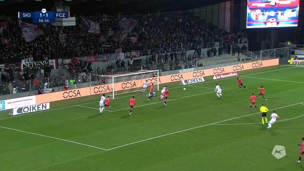 39. Minute: Miranchuk bringt Sion wieder in Führung