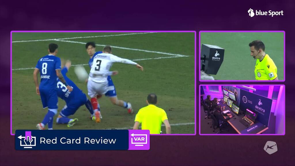 Schättin sieht nach VAR-Intervention Rot