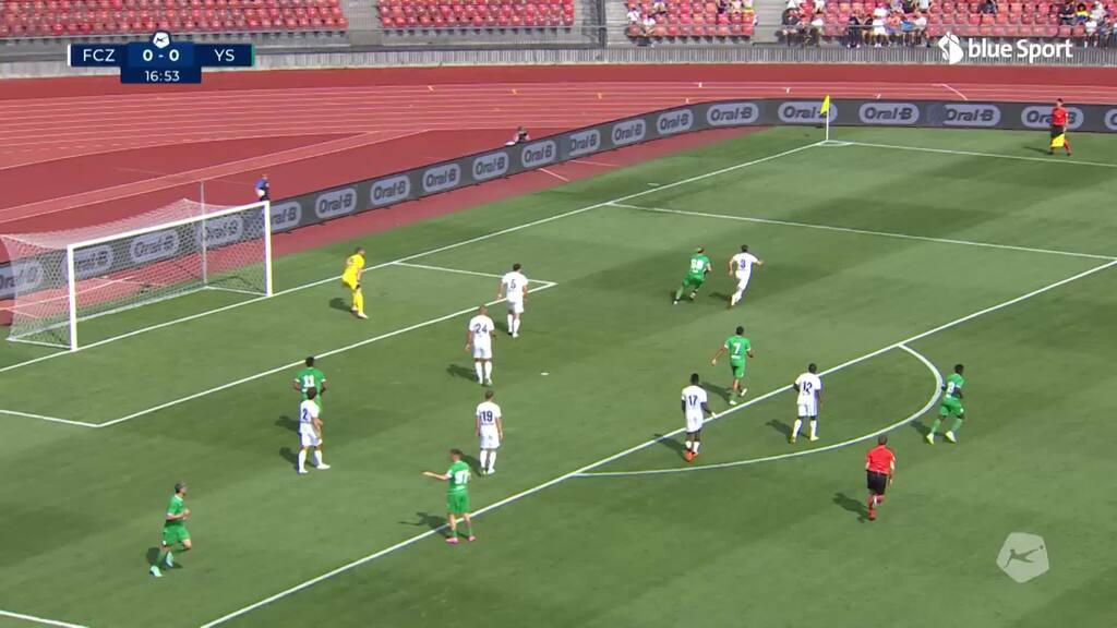 17. Minute: Chance Yverdon
