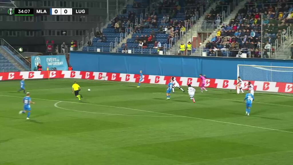 35. Minute: Saipi bewahrt Lugano vor dem Rückstand