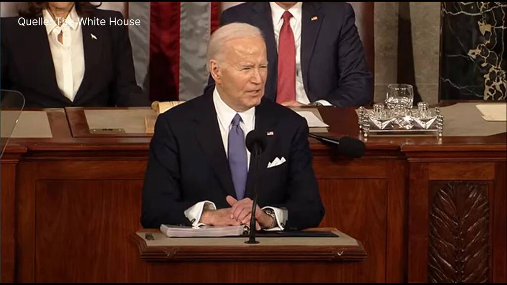 Rede zur Lage der Nation: Biden thematisiert sein Alter