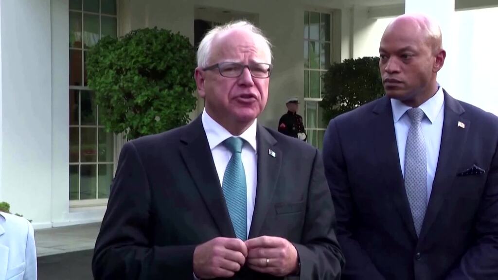 Harris zieht mit Minnesota-Gouverneur als Vize in Wahlkampf gegen Trump