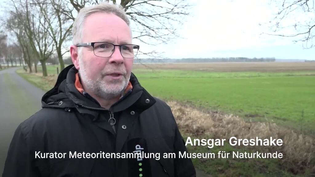 Ein Schatz aus dem All: Forscher gehen von Meteoritenfund aus