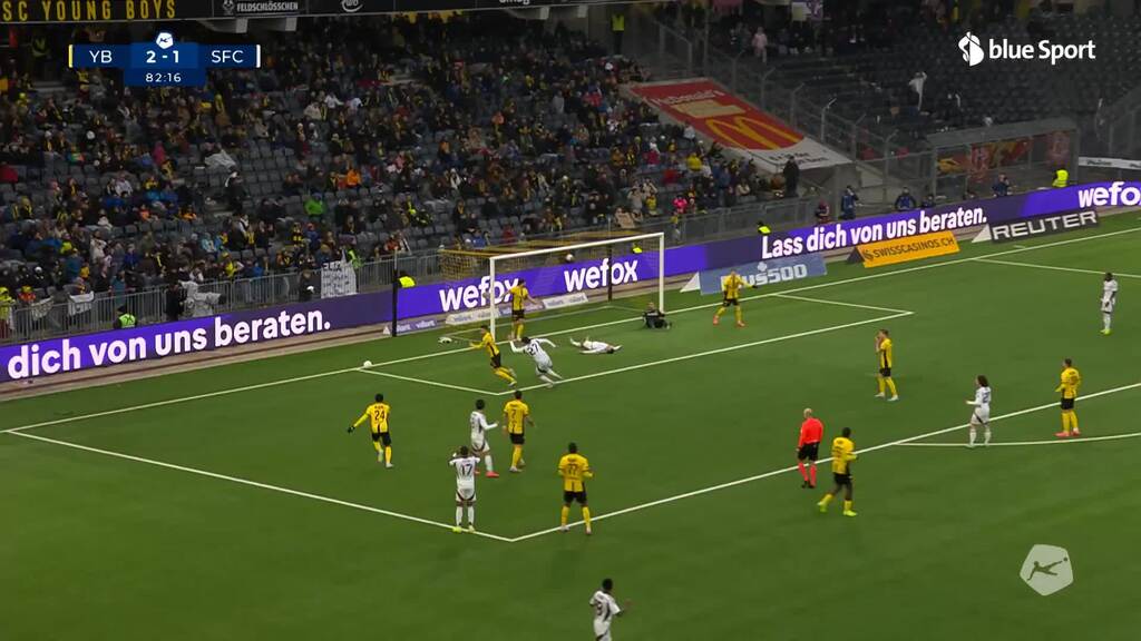 YB im Glück – Guillemenot trifft nur den Pfosten﻿