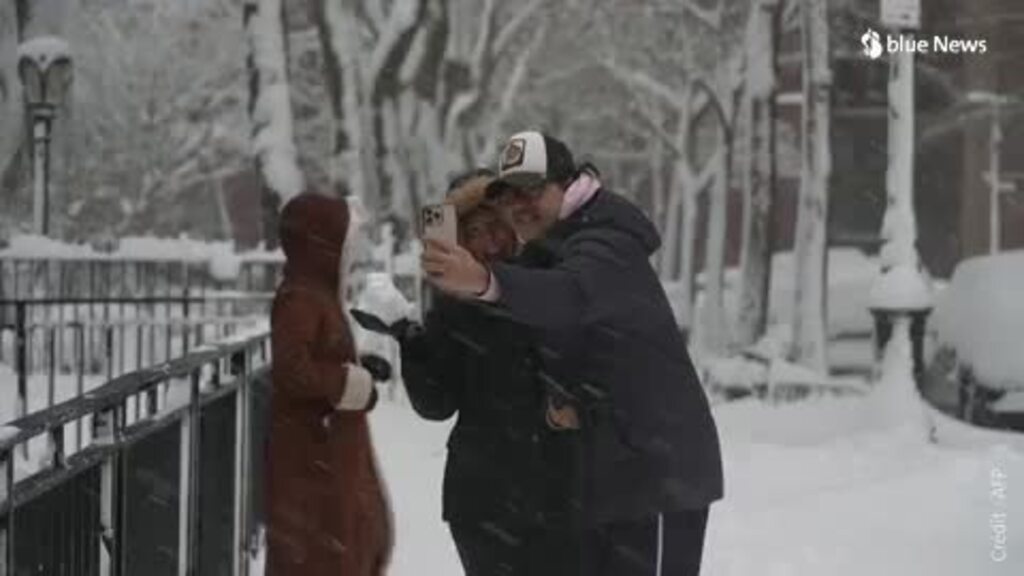 Blizzard exceptionnel à New York