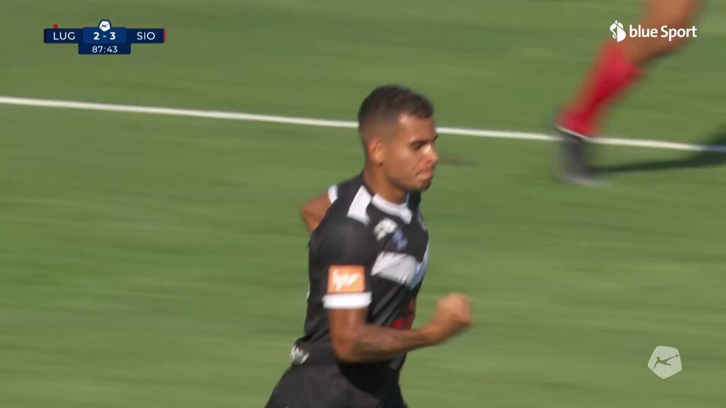 88. Minute: Quieroz bringt Lugano noch einmal ran