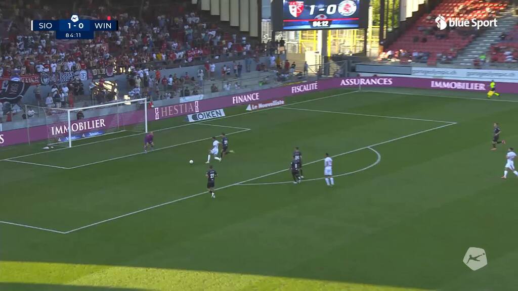 85. Minute: Sion-Joker Djokic trifft zum 2:0