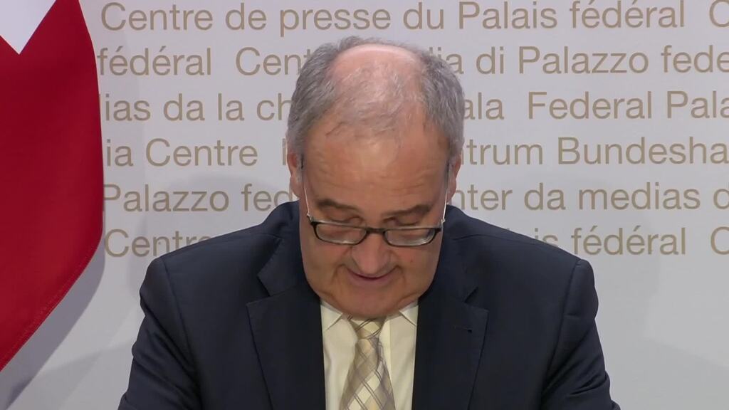 Parmelin ruft Industrie zum Gassparen auf