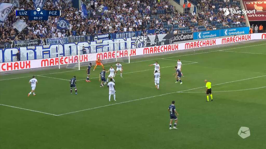 90.Min: Villiger mit dem 4:1 