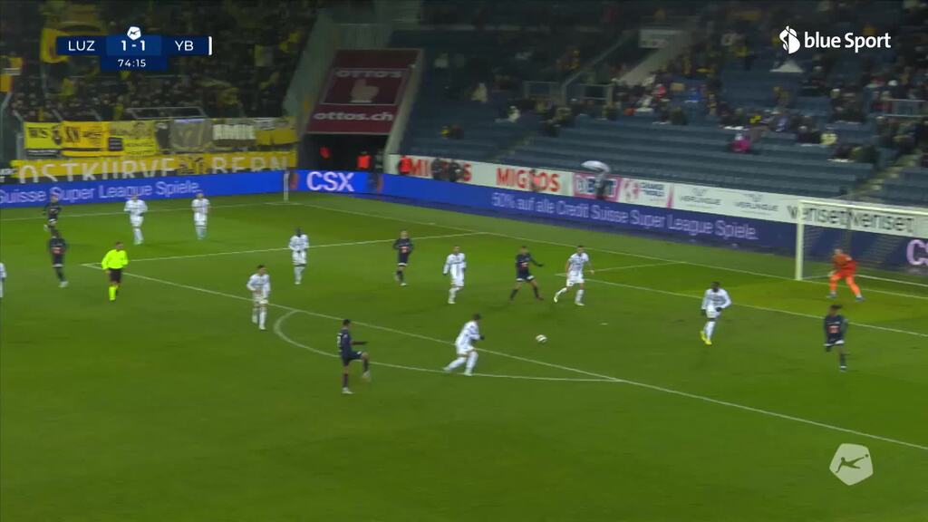 75. Minute: Dräger verpasst die erneute FCL-Führung knapp