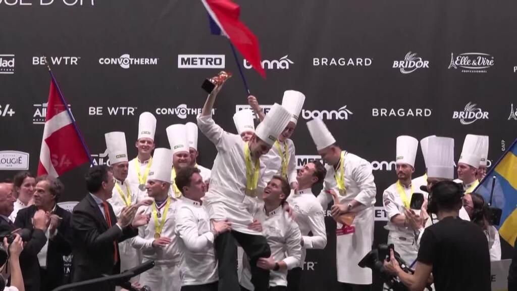 La France et Paul Marcon décrochent le Bocuse d'Or à Lyon