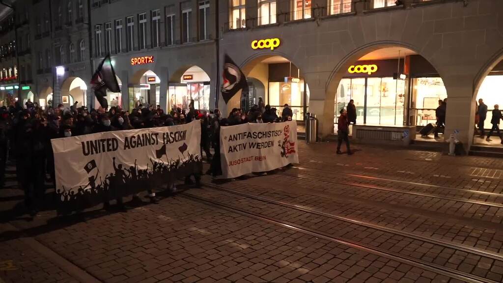 Manifestation contre Trump à Berne