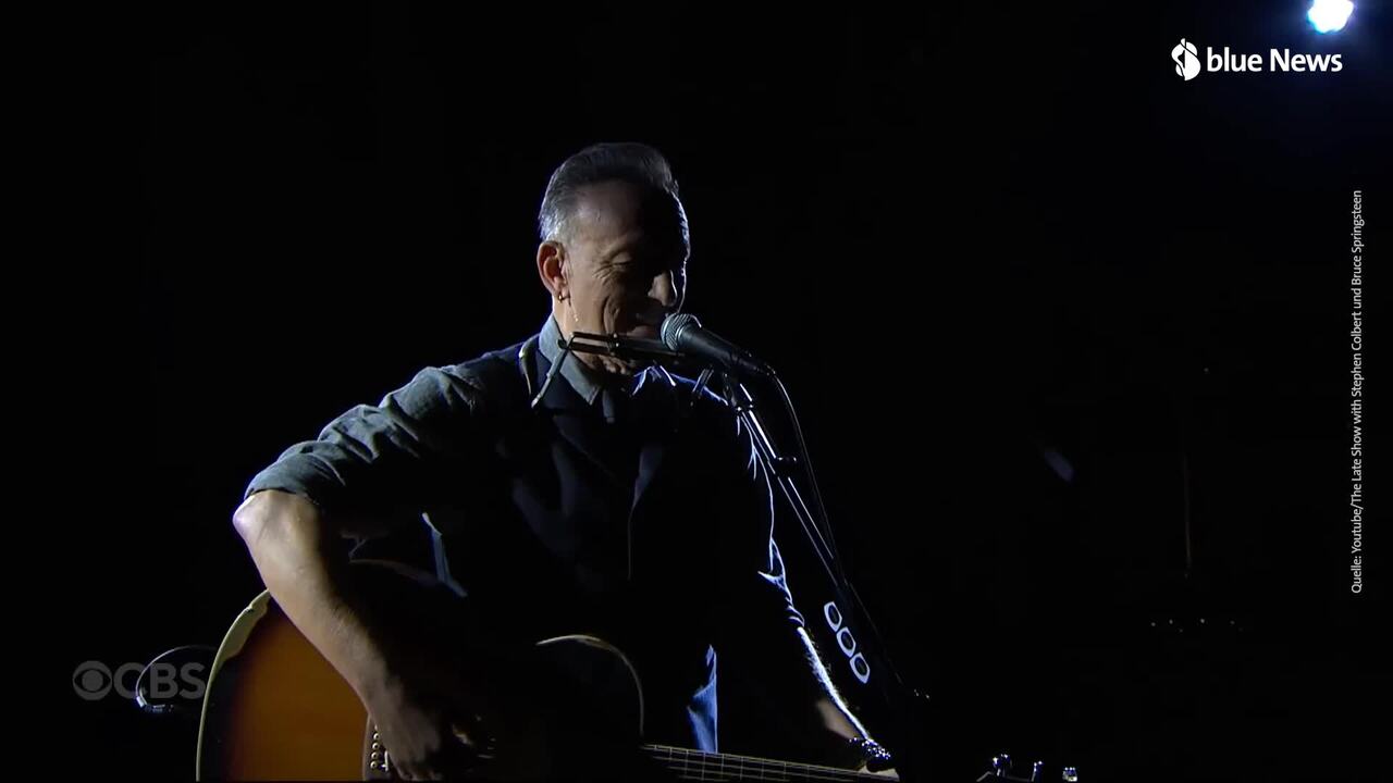 Nell'ultima puntata dello show di Stephen Colbert, Bruce Springsteen si scaglia contro Trump