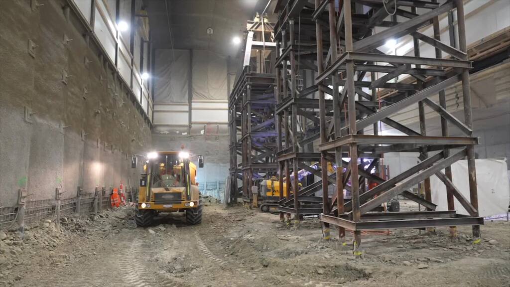 L'extension de la gare de Berne accuse un retard de deux ans