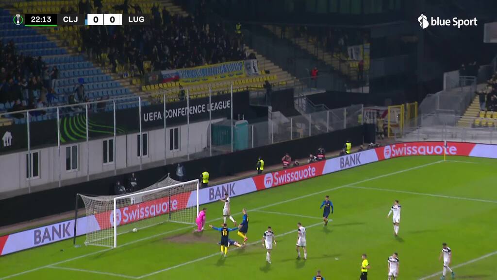 23. Minute: Svetlin bringt Celje gegen Lugano in Führung