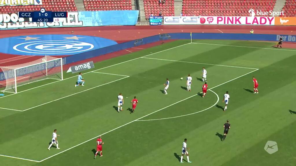 45. Minute: Moreira pariert das Geschoss von Haile-Selasie