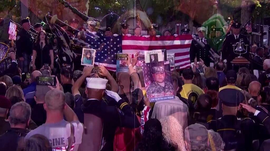 Gedenken an die Opfer der Anschlägen am 11. September 2001