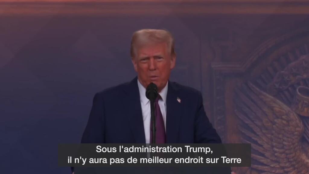 Donald Trump à Davos: «Venez produire en Amérique»