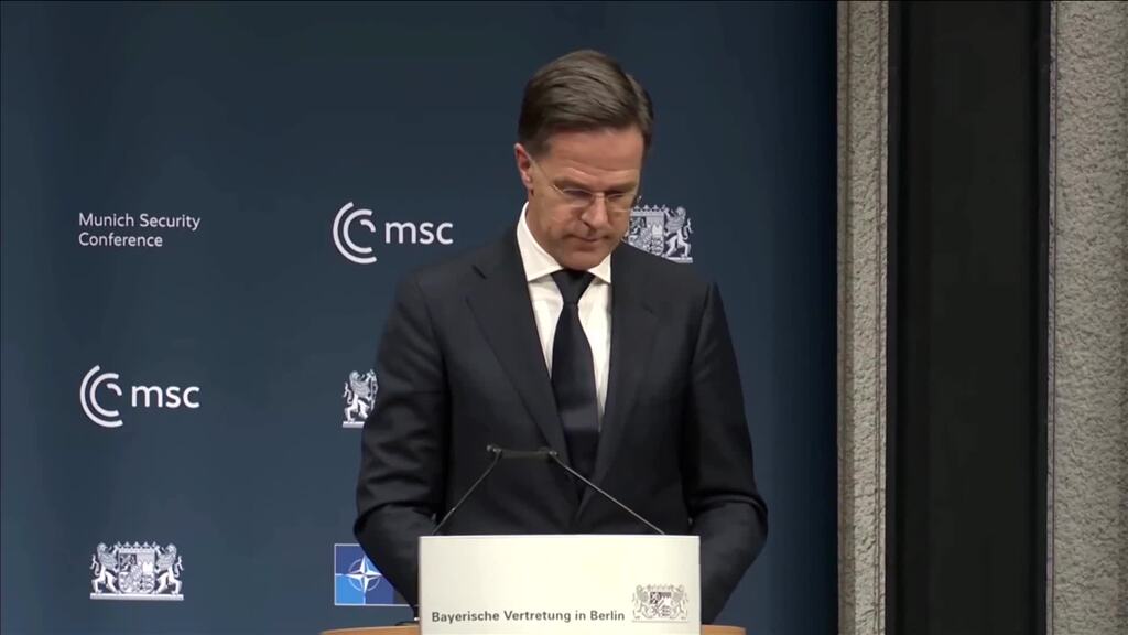 Nato-Chef Rutte warnt vor Krieg «wie zu Zeiten der Grosseltern»