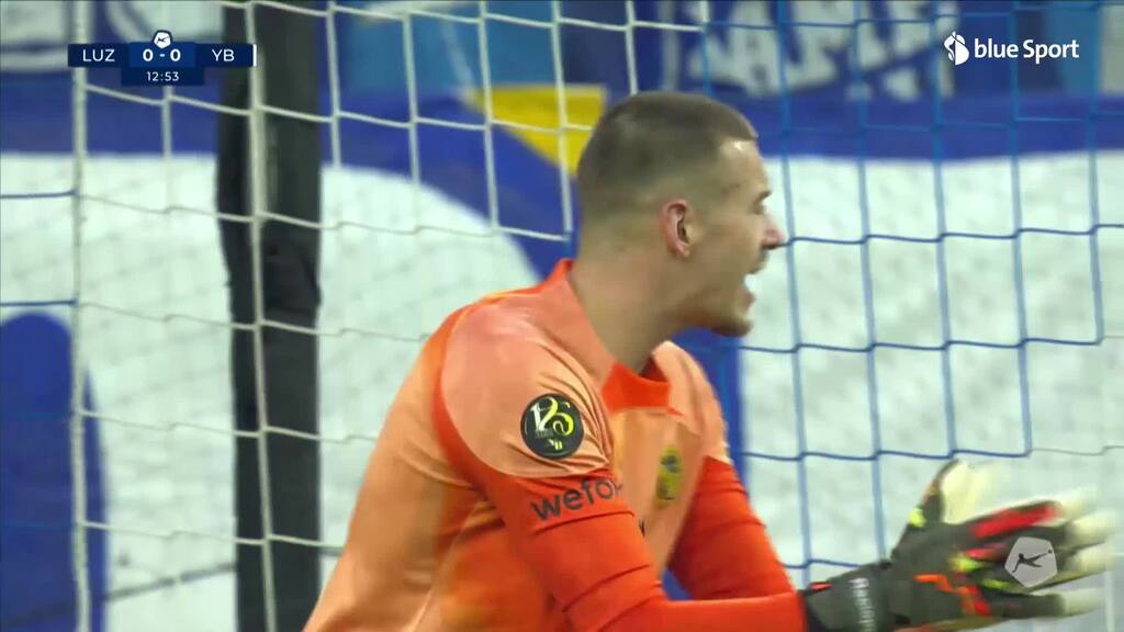 13. Minute: Auch Racioppi nach dem Freistoss von Frydenk erstmals getestet