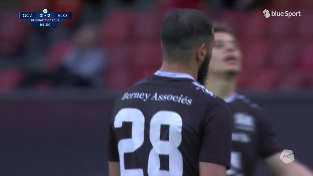 87. Minute: Platzverweis für Ouchys Mahmoud