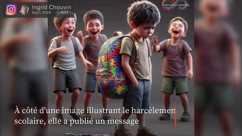 Ingrid Chauvin fait de la prévention contre le harcèlement scolaire