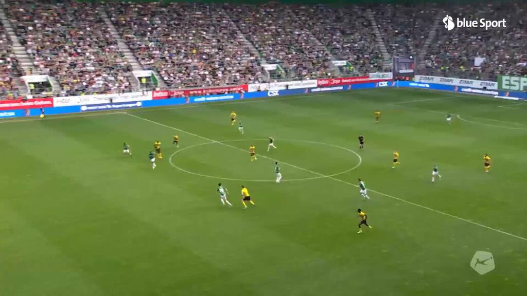 87. Minute: Tor YB 2:2 durch Mvuka