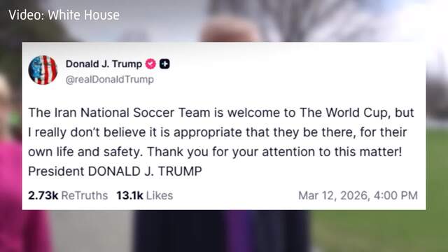 Nahost-Konflikt: Trump rät Iran von WM-Teilnahme ab