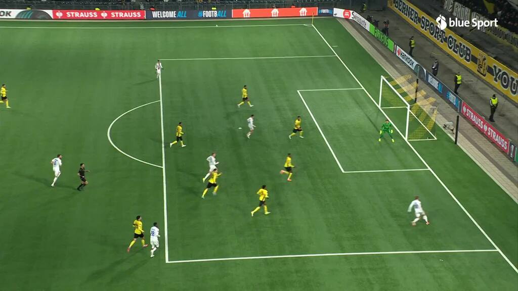 YB bringt den Ball nicht weg – Lyon profitiert und legt vor