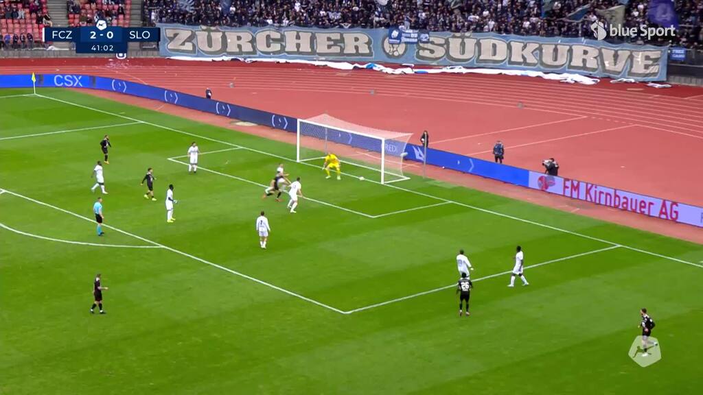 42. Minute: Tor Ouchy 1:2 durch Ajdini